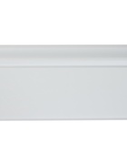 Плинтус напольный фигурный «Идеал. Дюра», 2200×80 мм, цвет 001 белый - Фото 2