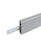 Плинтус напольный фигурный «Идеал. Дюра», 2200×80 мм, цвет 002 светло-серый - Фото 3