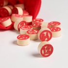 УЦЕНКА Шахматы деревянные, русское лото, настольные игры, подарочный набор 2 в 1, 22 х 27 см 1101996 - Фото 6