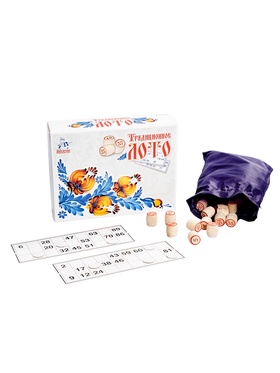 Лото Русское «Традиционное», деревянные бочонки