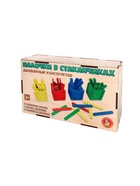 Игра развивающая деревянная «Палочки в стаканчиках» 11008953