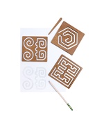 Игра развивающая «Межполушарные доски» со съёмными трафаретами 11008954