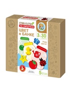 Игра развивающая на липучках «Цвет в банке» 11008958