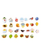 Игра развивающая на липучках «Времена года» - Фото 5