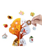 Игра развивающая на липучках «Времена года» 11008959