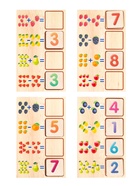 Лото «Моя первая арифметика», с деревянными фишками 11008963