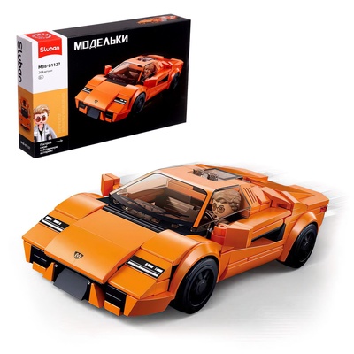 УЦЕНКА Конструктор Модельки "Спорткар", 264 детали