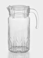 Кувшин Paşabahçe Karat, 1.5 л, с прозрачной акриловой крышкой, стекло, прозрачный 10895951