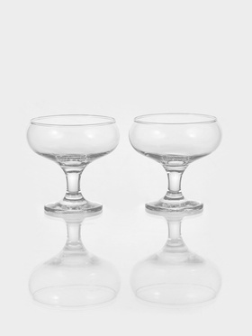 Набор креманок для мороженого Paşabahçe Ice Ville, 270 мл, 2 шт., h=10 см, стекло, прозрачный