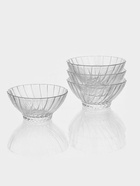 Набор салатников Paşabahçe Bouquet, 455 мл, d=13.8 см, 4 шт., стекло, прозрачный 11010547