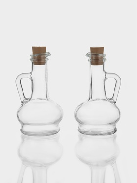 Набор бутылей для масла Paşabahçe Olivia, 260 мл, 2 шт., стекло, прозрачный 11010588