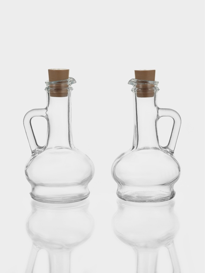 Набор бутылей для масла Paşabahçe Olivia, 260 мл, 2 шт., стекло, прозрачный - Фото 1