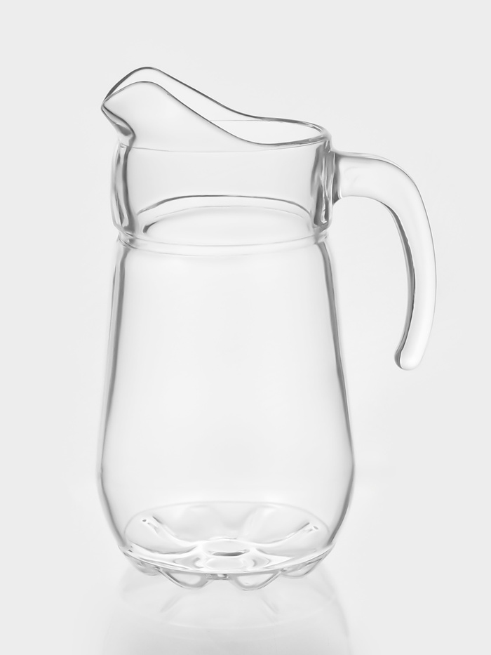Кувшин Paşabahçe Sylvana, 1.37 л, стекло, прозрачный - Фото 1