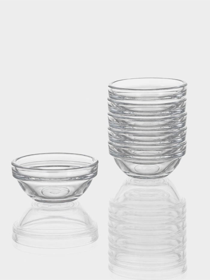 Набор салатников Paşabahçe Chef's, d=6 см, 6 шт., стекло прозрачный