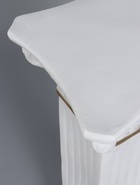 УЦЕНКА Колонна «Античная», бело-золотой 64×25.5 см - Фото 3