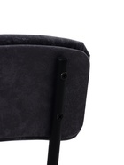 Стул Ника 8  СТ8-В/ГР графит/матовый черный - Фото 5