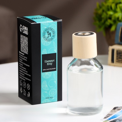 УЦЕНКА Наполнитель для диффузора,100 мл, Цитрус Юзу