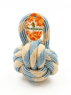 Игрушка для больших собак канатная «Огромный мяч с петлей», до 25 см, до 340 г 10941556