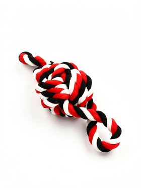 Игрушка для собак канатная «Мяч с ручками», мяч 22 см, до 130 г