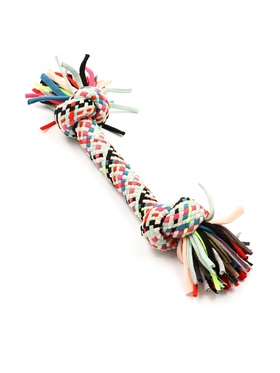 Игрушка для больших собак канатная «2 узла», до 38 см, до 190 г