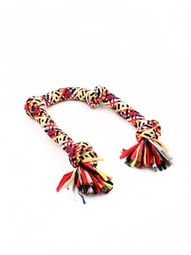 Игрушка для больших собак канатная «4 узла», до 70 см, до 300 г