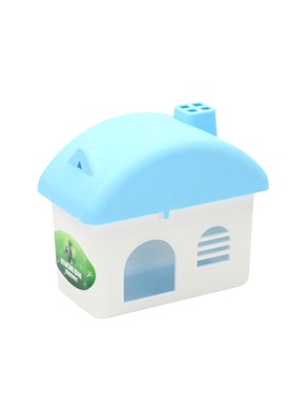 Домик для грызунов, 15×8×10.7 см, голубой