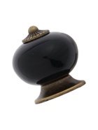 УЦЕНКА Ручка кнопка DOME Ceramics 003, керамическая, черная - Фото 6