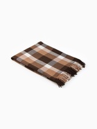 Плед VLADI home «Элис», размер 150×200 см, цвет белый, коричневый - фото 809620378