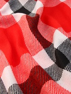 Плед VLADI home «Элис», размер 150×200 см, цвет красный, белый - фото 809620394