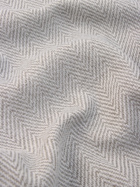 Плед VLADI home «Милан», размер 150×200 см, цвет белый, серый