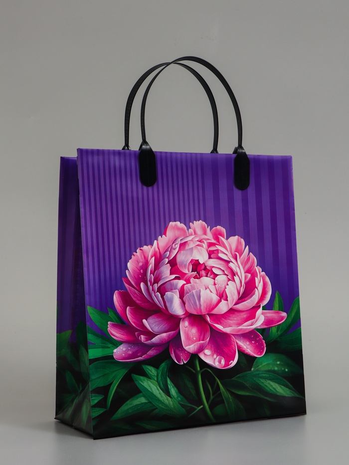 Пакет «Бутон», мягкий пластик, 23×27 см, 150 мкм