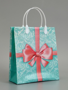 Пакет подарочный «Мальвина», мягкий пластик, 23×27 см, 150 мкм