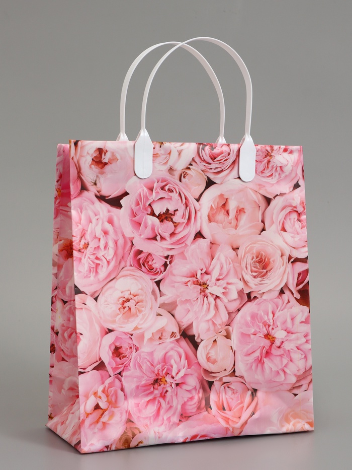 Пакет подарочный «Мариэль», мягкий пластик, 23×27 см, 150 мкм