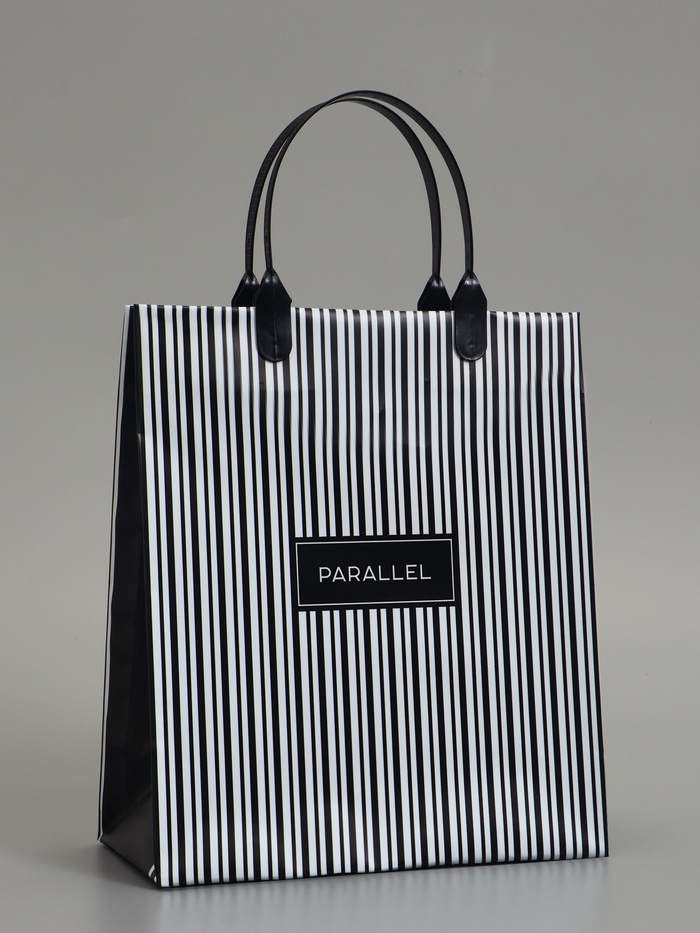 Пакет «Параллель», мягкий пластик, 23×27 см, 150 мкм