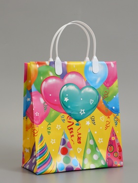 Пакет подарочный «Сюрприз», мягкий пластик, 23×27 см, 150 мкм