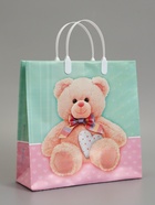 Пакет «Плюша», мягкий пластик, 30×30 см, 150 мкм - Фото 1