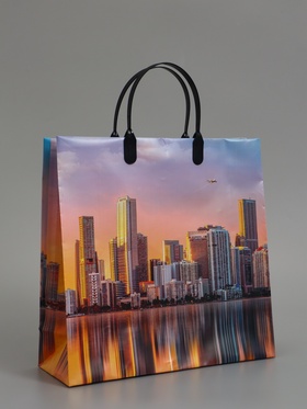 Пакет «Рассвет», мягкий пластик, 30×30 см, 150 мкм