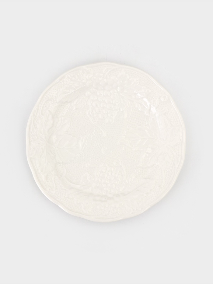 Тарелка Grape, d=20 см, фарфор, белая