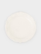 Тарелка Crown, d=25.5 см, фарфор, белая 10940216