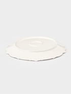 Тарелка Crown, d=25.5 см, фарфор, белая 10940216