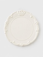 Тарелка Crown, d=25.5 см, фарфор, белая - Фото 4