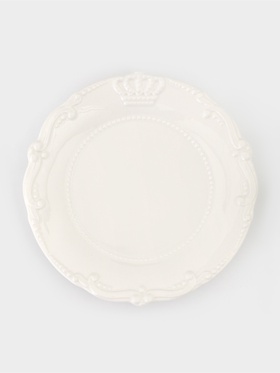 Тарелка Сrown, d=15 см, фарфор, белая