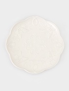 Тарелка Garden, d=25.5 см, фарфор, белая 10940219