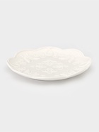 Тарелка Garden, d=25.5 см, фарфор, белая 10940219