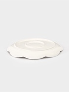 Тарелка Garden, d=25.5 см, фарфор, белая 10940219