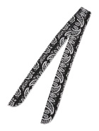 Бандана охлаждающая, полиэстер, гелевые шарики, чёрная 10959249