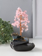 Подставка для благовоний «Карпы в фонтане у денежного дерева», 60 камней розовых, стелющийся дым, 7.5×9.5×16 см - фото 809620752