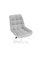 Компьютерное кресло «Честер», 500×600×810 мм, цвет светло-серый/белый - фото 123132711