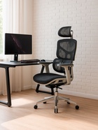 Компьютерное кресло Samur, 700×700×1280 мм, цвет черный/серый - Фото 2