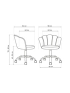 Компьютерное кресло Bud, 560×540×700 мм, цвет розовый - Фото 3